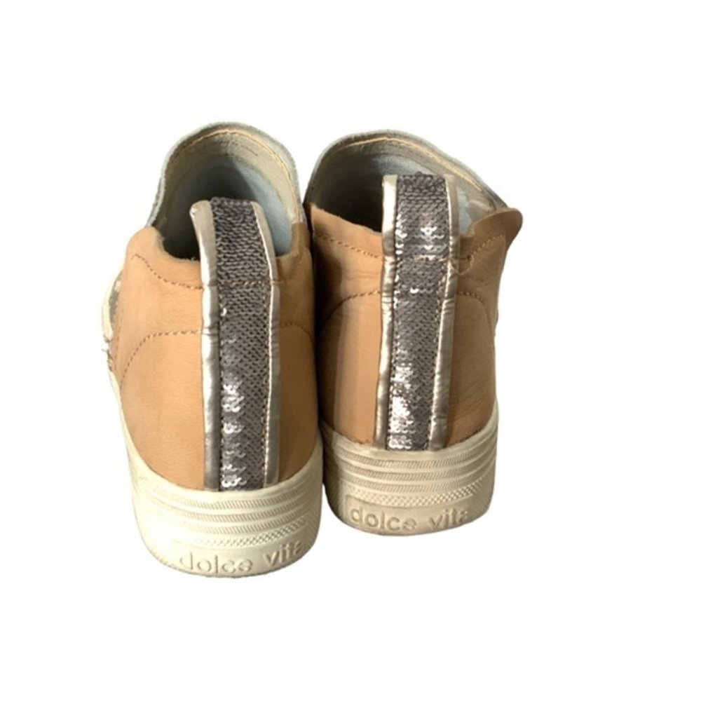 Dolce Vita Tate animal print Chelsea platform leather slip on loafer sneak… - Picture 5 of 8